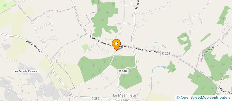 localisation de l'entreprise VIEUX BOURG  MOYAUX