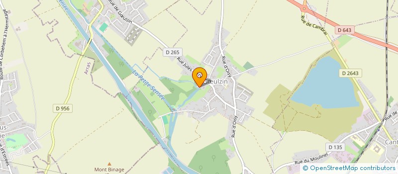 localisation de l'entreprise VIEUX CHATEAU  GULZIN