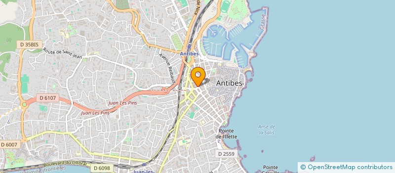 localisation de l'entreprise VIEUX CHENE à ANTIBES