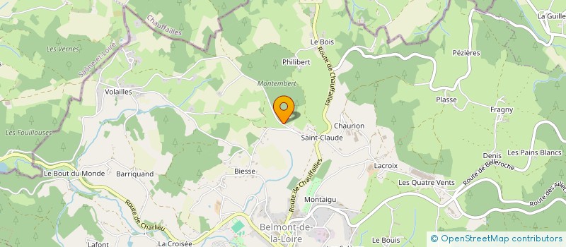 localisation de l'entreprise VIEUX FILS  BELMONT-DE-LA-LOIRE