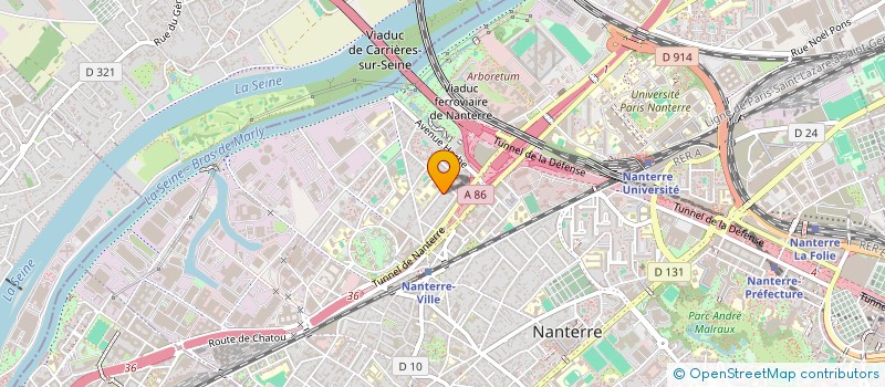 localisation de l'entreprise VIEUX PONT  HOUILLES