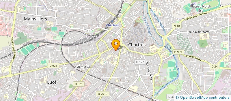 localisation de l'entreprise VIEUX RAPPORTEURS à CHARTRES