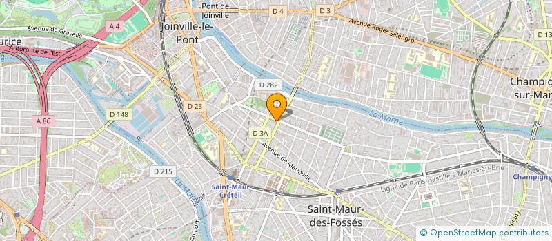 localisation de l'entreprise VIEUX SAINT MAUR à SAINT-MAUR-DES-FOSSES