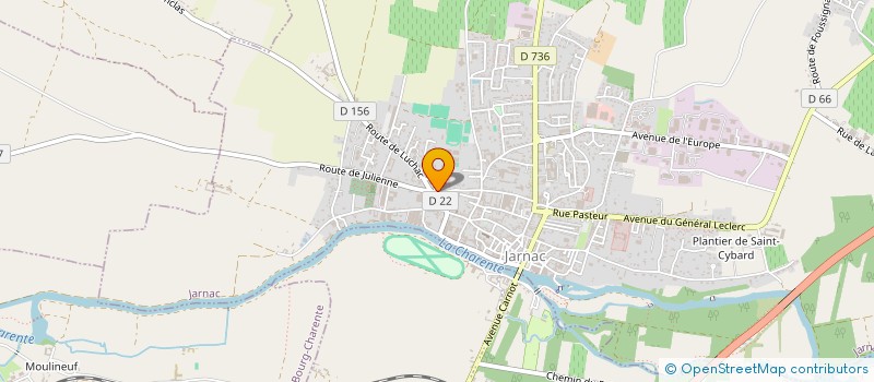 localisation de l'entreprise VIEUX VOLANTS JARNACAIS à JARNAC