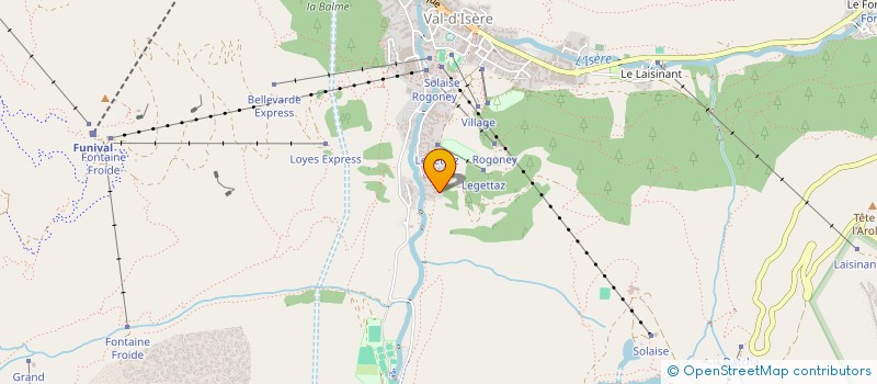 localisation de l'entreprise VIEW POINT  VAL-D'ISERE