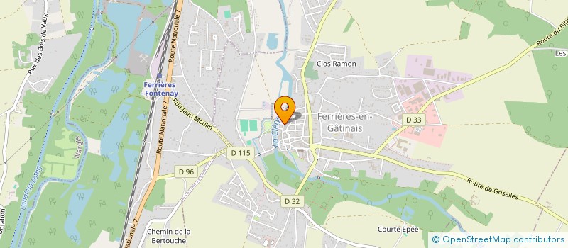 localisation de l'entreprise VIEWSKY à FERRIERES-EN-GATINAIS