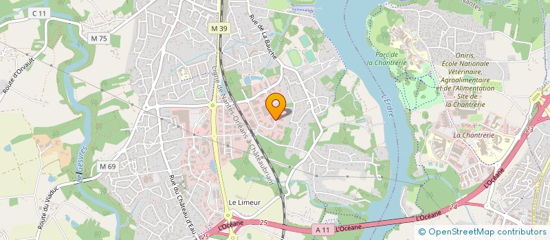 localisation de l'entreprise VIF à LA CHAPELLE-SUR-ERDRE