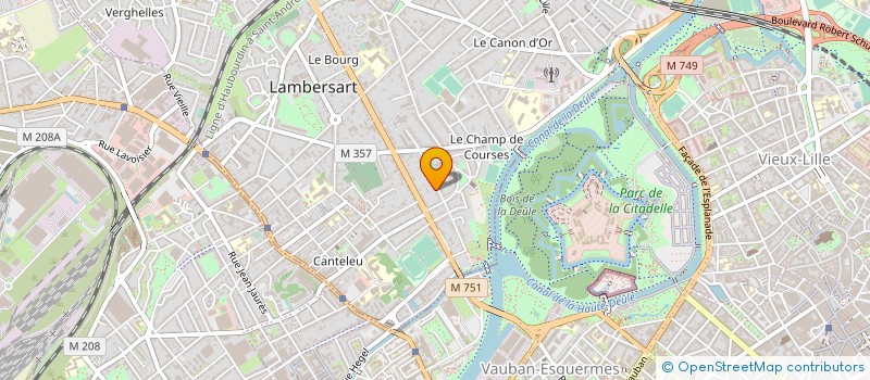 localisation de l'entreprise VIF à LAMBERSART