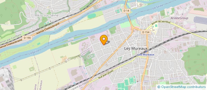 localisation de l'entreprise VIF à LES MUREAUX
