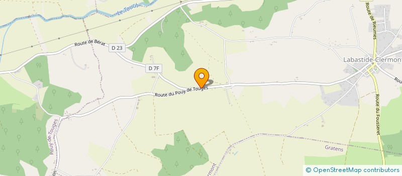 localisation de l'entreprise VIF ARGENT  LABASTIDE-CLERMONT