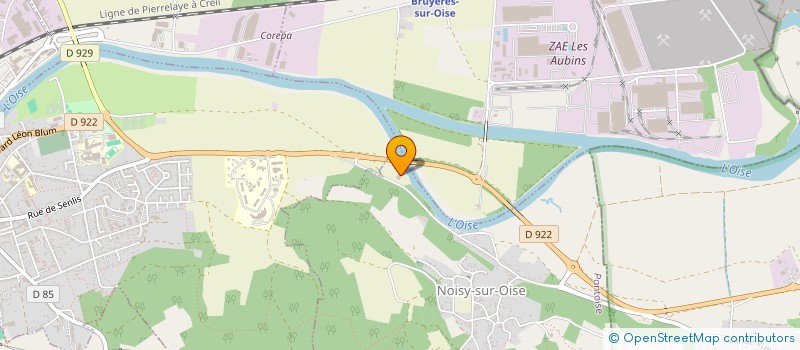 localisation de l'entreprise VIF AUTO  NOISY-SUR-OISE