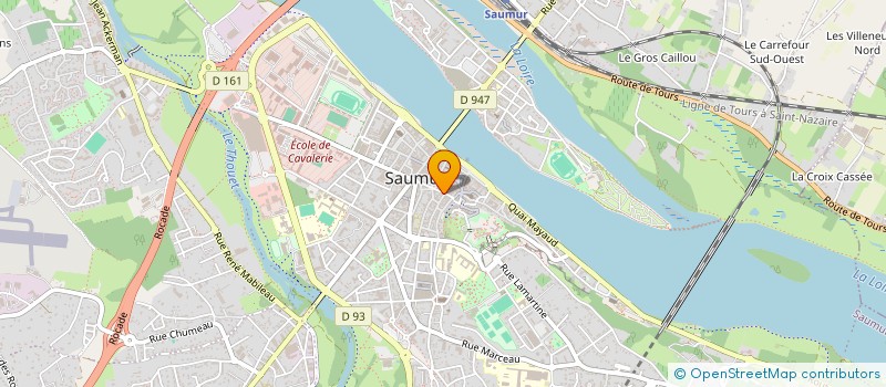 localisation de l'entreprise VIF FACADES SAUMUR  ALLONNES