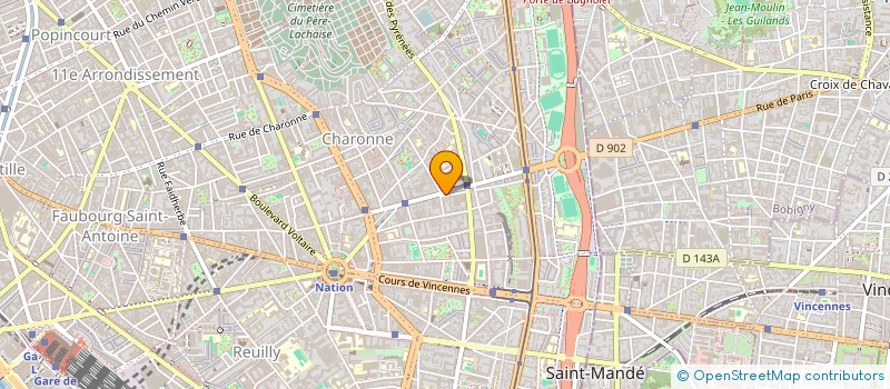 localisation de l'entreprise VIF GRANDES CUISINIES  PARIS
