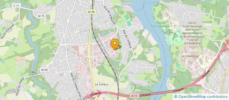 localisation de l'entreprise VIF MANAGEMENT 2 à LA CHAPELLE-SUR-ERDRE