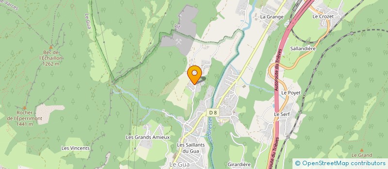 localisation de l'entreprise VIF TP 2  LE GUA