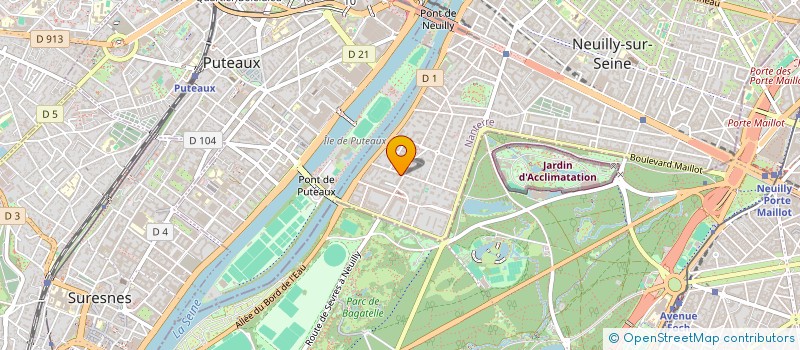 localisation de l'entreprise VIFECO EXELMANS à NEUILLY-SUR-SEINE