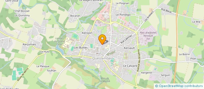 localisation de l'entreprise VIFF  QUESTEMBERT