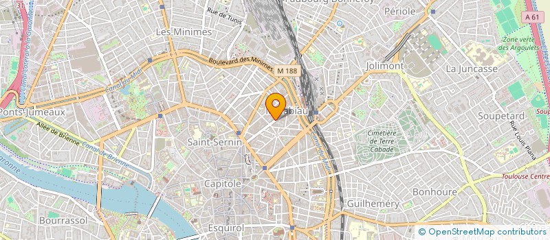 localisation de l'entreprise VIFIA à TOULOUSE