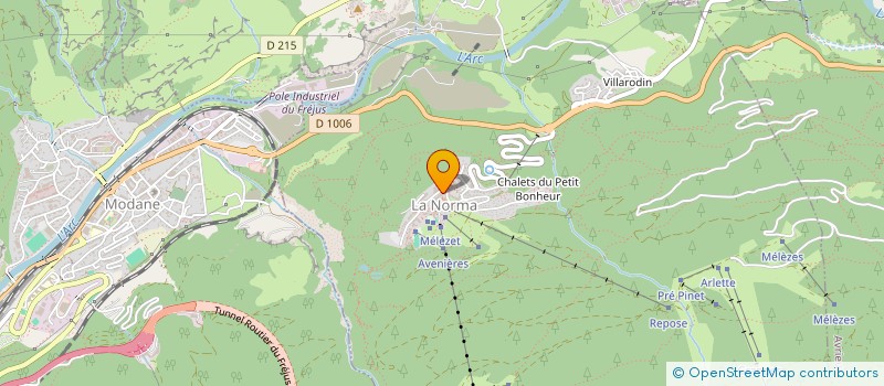 localisation de l'entreprise VIFQUAIN VALERIE VIFQUAIN DIMITRI  VILLARODIN-BOURGET