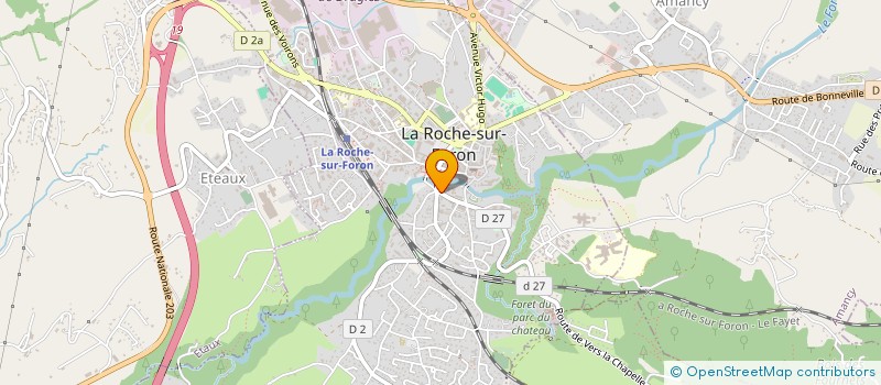 localisation de l'entreprise VIFRACEL  LA ROCHE-SUR-FORON