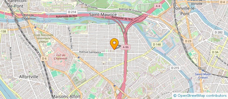 localisation de l'entreprise VIFRAMED à MAISONS-ALFORT