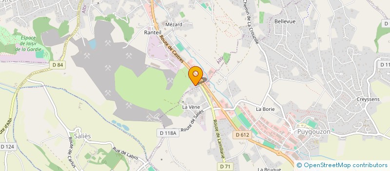 localisation de l'entreprise VIFRE à ALBI