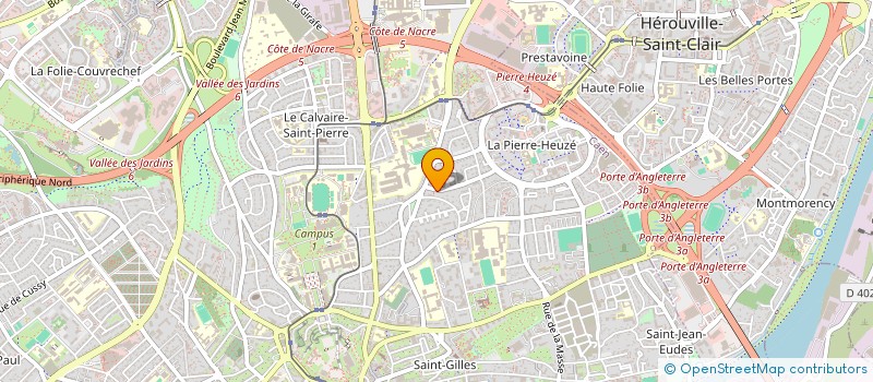 localisation de l'entreprise VIGA à CAEN