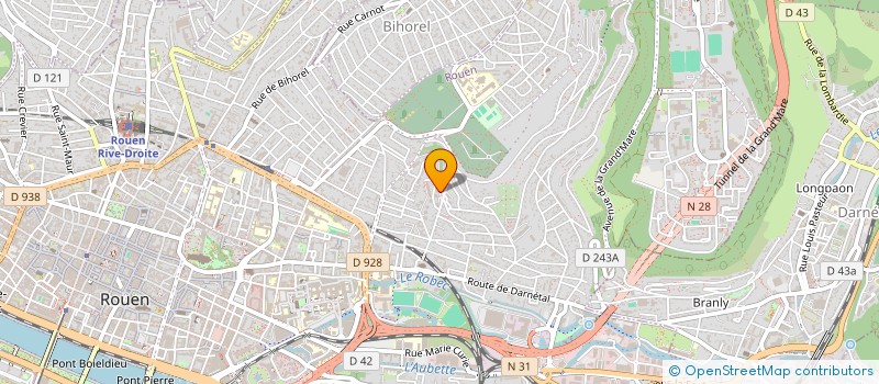 localisation de l'entreprise VIGALO à ROUEN