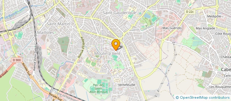 localisation de l'entreprise VIGAMA à PERPIGNAN