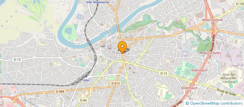 localisation de l'entreprise VIGAN à ALBI