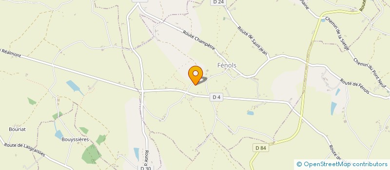 localisation de l'entreprise VIGAPI  ANGRESSE