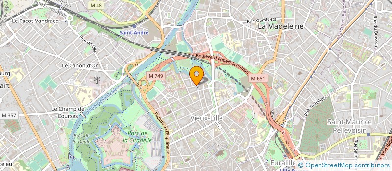 localisation de l'entreprise VIGARD CORPORATION à LILLE