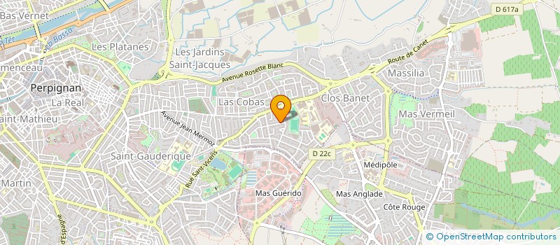 localisation de l'entreprise VIGATANE TRANSFER  PERPIGNAN