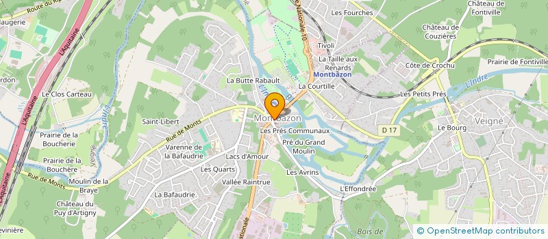 localisation de l'entreprise VIGEANT PHILIPPE  SORIGNY