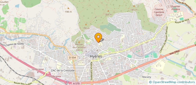 localisation de l'entreprise VIGEEL à HYERES