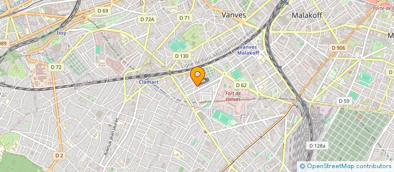 localisation de l'entreprise VIGELI  MALAKOFF