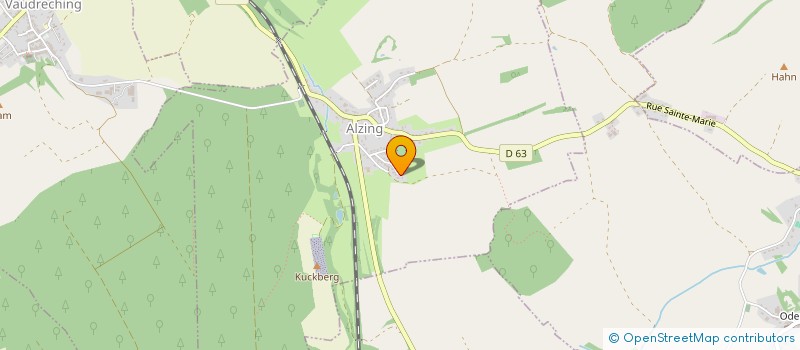 localisation de l'entreprise VIGENT  ALZING