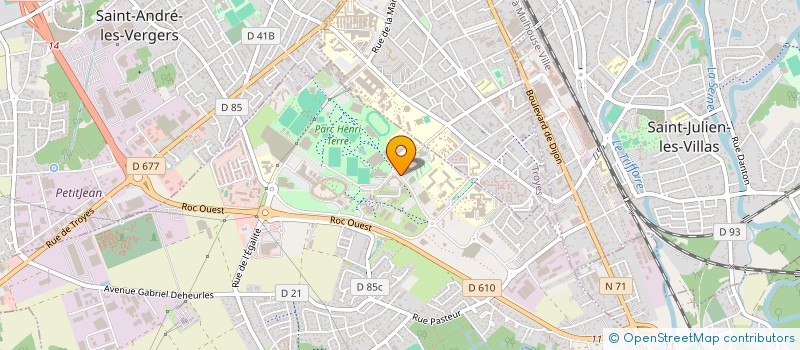 localisation de l'entreprise VIGIBOX à ROSIERES-PRES-TROYES