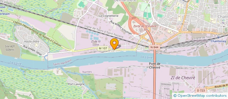 localisation de l'entreprise VIGICORP à SAINT-HERBLAIN