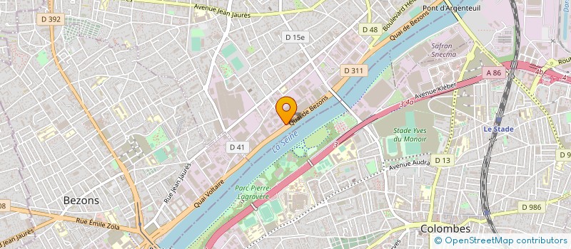 localisation de l'entreprise VIGIDEV à ARGENTEUIL