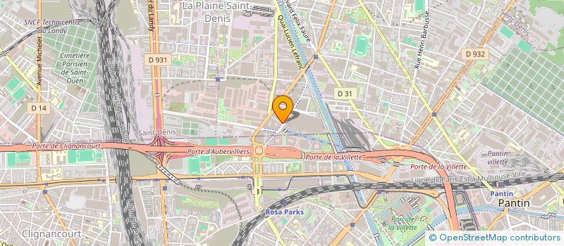 localisation de l'entreprise VIGIE 53 AS à AUBERVILLIERS