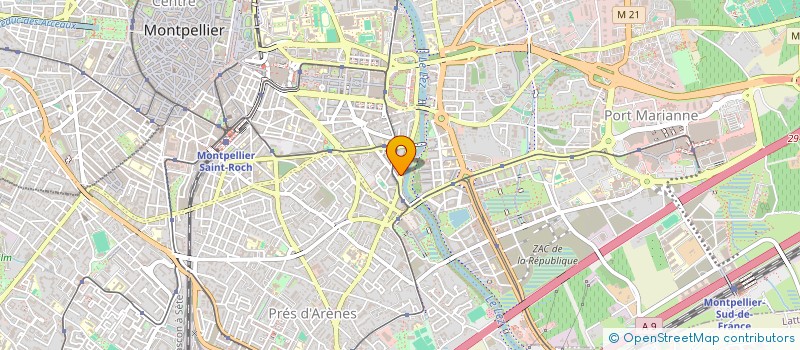 localisation de l'entreprise VIGIE DE LA LAICITE 34 à MONTPELLIER
