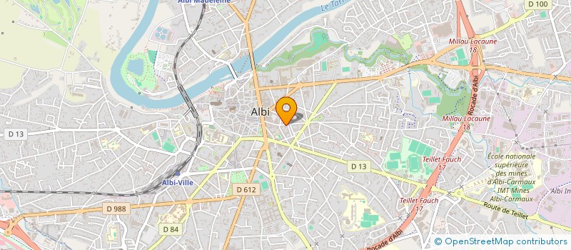 localisation de l'entreprise VIGIE ECO à ALBI