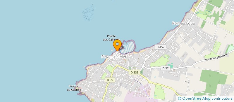 localisation de l'entreprise VIGIE ONE à PIRIAC-SUR-MER