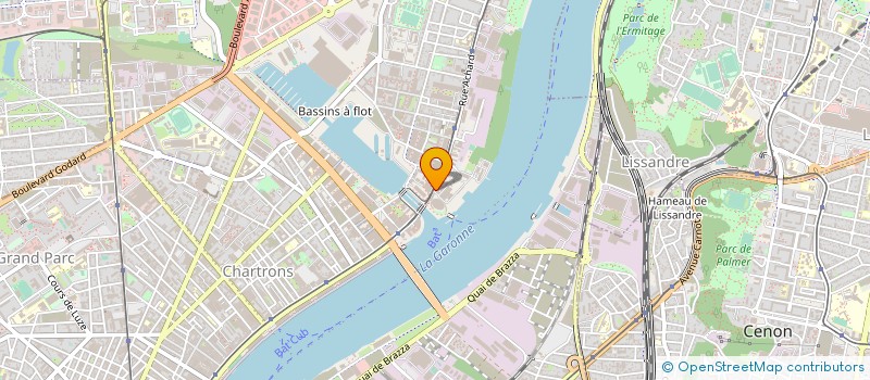 localisation de l'entreprise VIGIE PORTS à BORDEAUX