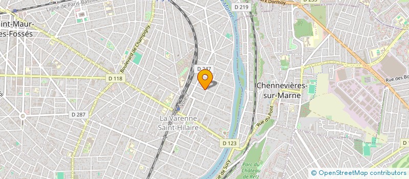 localisation de l'entreprise VIGIER CONSULTING à SAINT-MAUR-DES-FOSSES