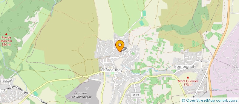 localisation de l'entreprise VIGIER TERRASSEMENT à CHATEAUGAY