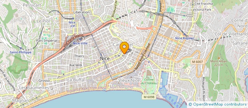 localisation de l'entreprise VIGIER VERAN AVOCATS  NICE