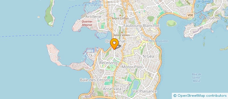 localisation de l'entreprise VIGIFONDS  NOUMEA