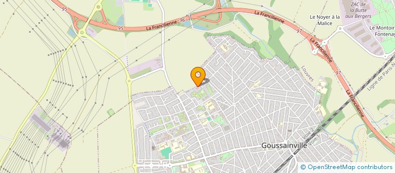 localisation de l'entreprise VIGIGUARD SECURITE PRIVEE à GOUSSAINVILLE